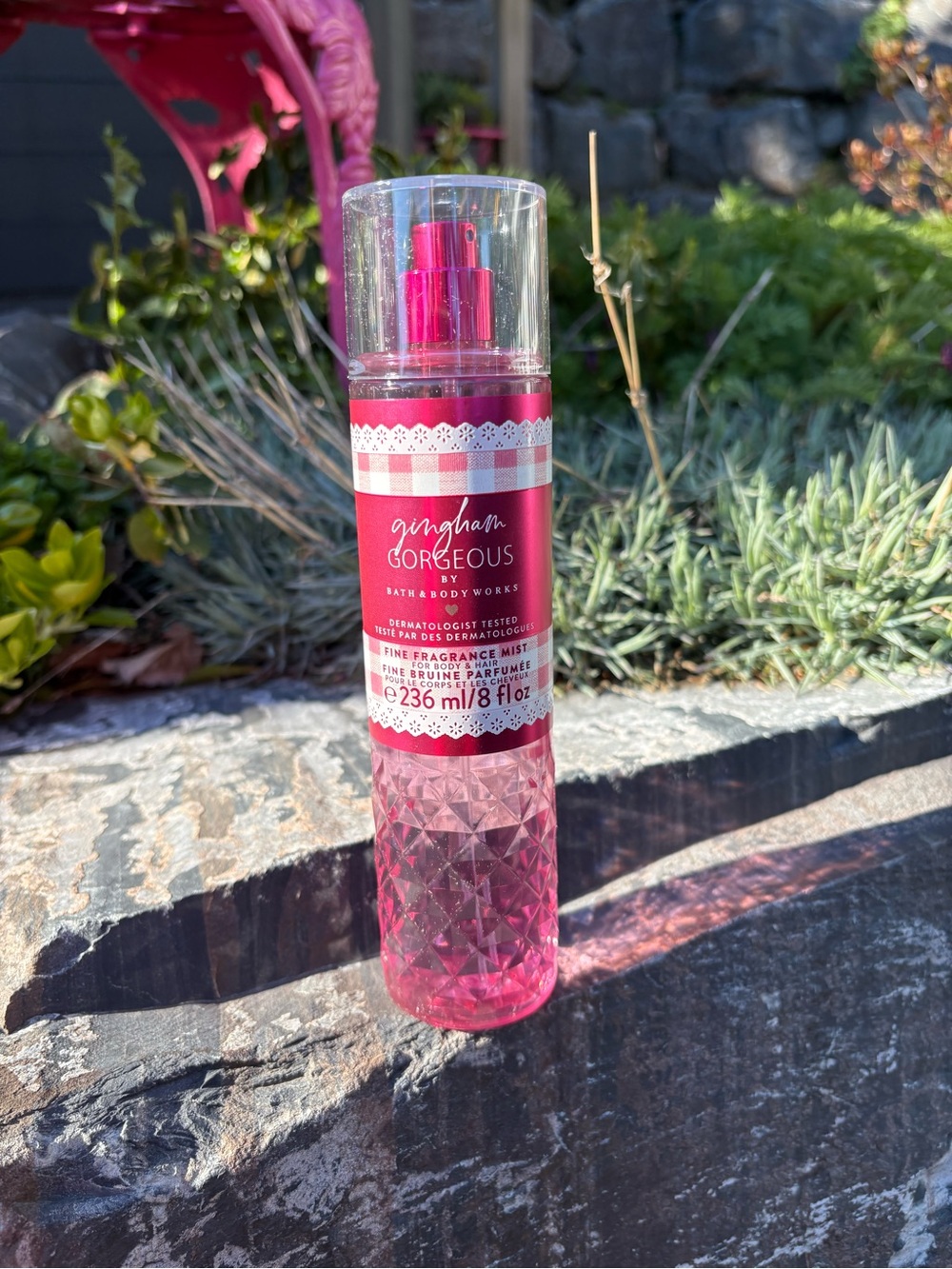 Bath & Body Works Pink Gingham Gorgeous Fine Fragrance Mist